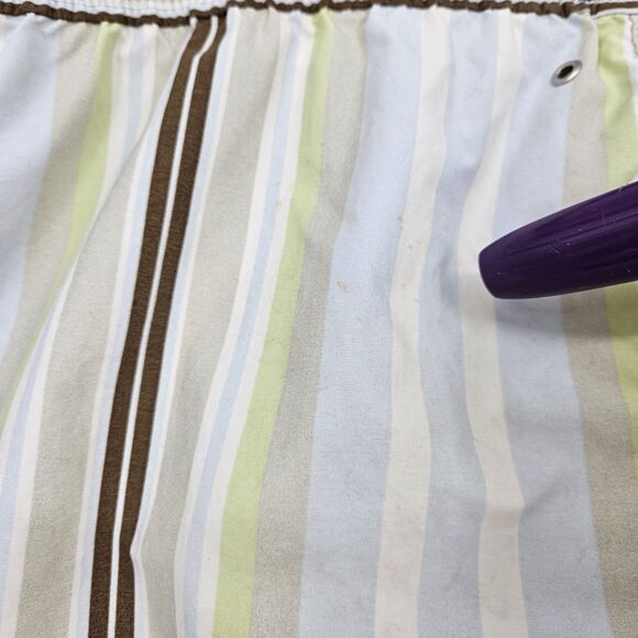 Vilebrequin Swim Trunks Mens XXL Striped Shorts No Liner‎ Multiple FLAWS - Picture 11 of 16